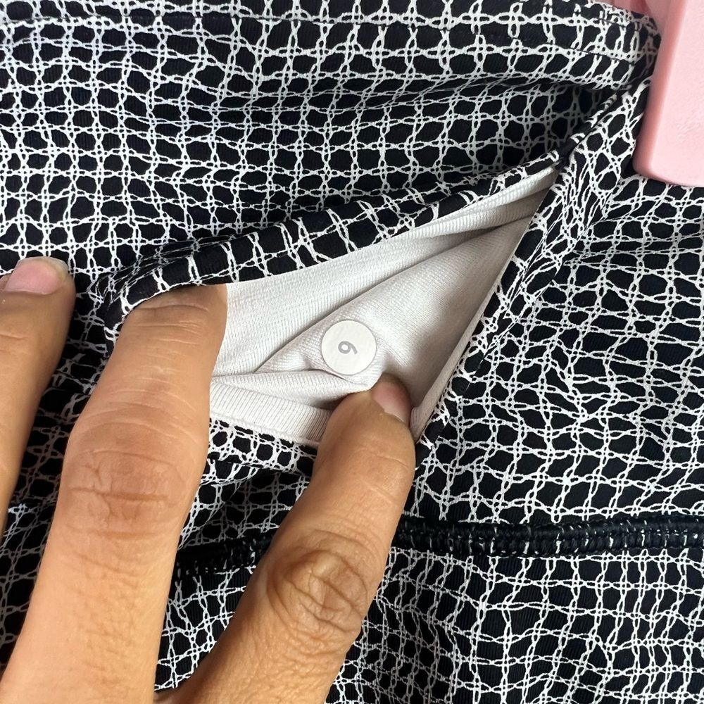 Lululemon Wunder Under Fall Net White And Black L… - image 5